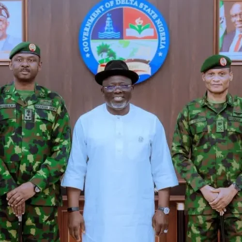 Oborevwori urges new Army GOC to secure Niger Delta