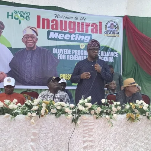 Osun Poll: Oluyede Declares Support For Tinubu’s Second-Term Bid