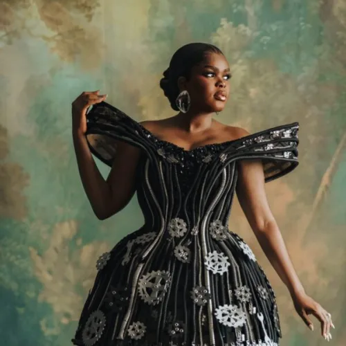 Jarvis Said Human AI and Turned Her Wedding Reception Dress into Wearable Art