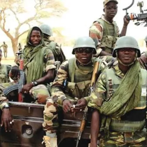 Troops force terrorists into retreat, destroy six motorcycles