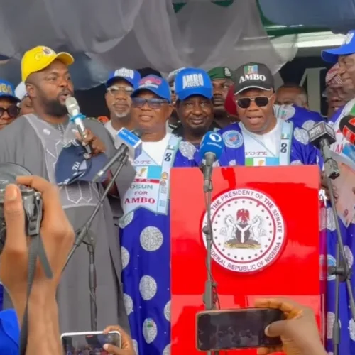 Accord Party Chairman Endorses Osun APC Governorship Candidate AMBO at Mega Rally