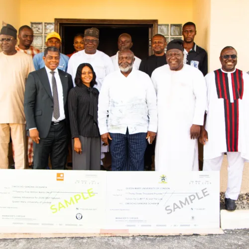 Obla gives full scholarship to Idoma first class law graduate for masters study abroad