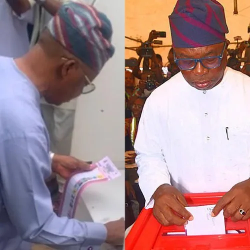 Osun election: Oyebamiji, Oyetola cast votes in Iragbiji, Ikire