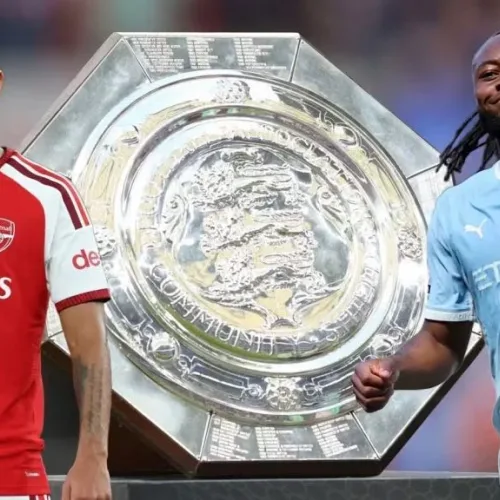 Arsenal, Manchester City set for 2026 Community Shield clash in Cardiff