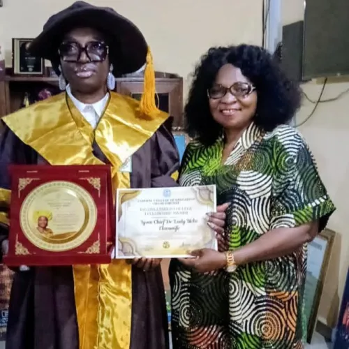 Ekwunife Decorated With FCET Fellowship Award