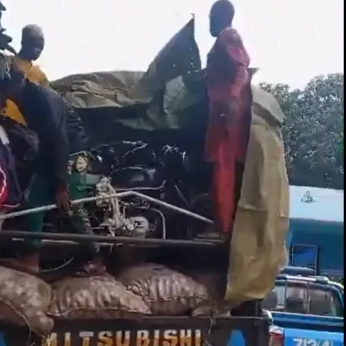 15 passengers found hidden under truck cover, driver jailed