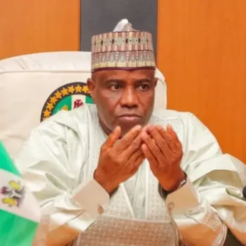 Tambuwal congratulates Adeleke on re-election, says democracy has won