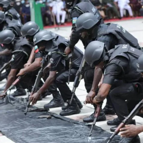 Police begin show of force in Nasarawa ahead of campaigns