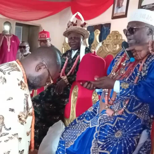 Ojinere Honoured With Chieftaincy Title, Grand Patron Award at Iri-Ji Mbaise 2026