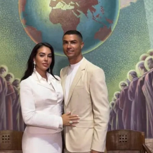 Video: Ronaldo, Georgina hold wedding ceremony at home as details emerge