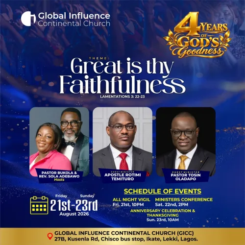 GICC marks fourth anniversary with ₦35m legacy project