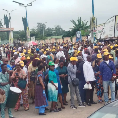 Osun Workers Celebrate Adeleke’s Victory, Back Tinubu For Second Term