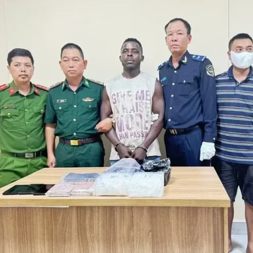 Nigerian arrested with meth, heroin in Vietnam