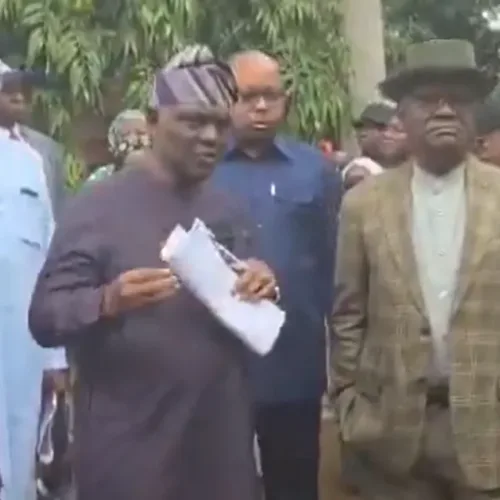 Wike inspects flooded FCT areas, uncovers illegal structure on revoked waterway