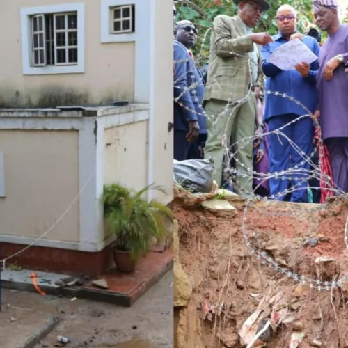 Maitama demolition begins as Wike orders removal of structures blocking waterways[VIDEO]