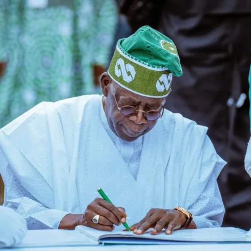 Tinubu Signs Peace Accord Ahead Of 2027