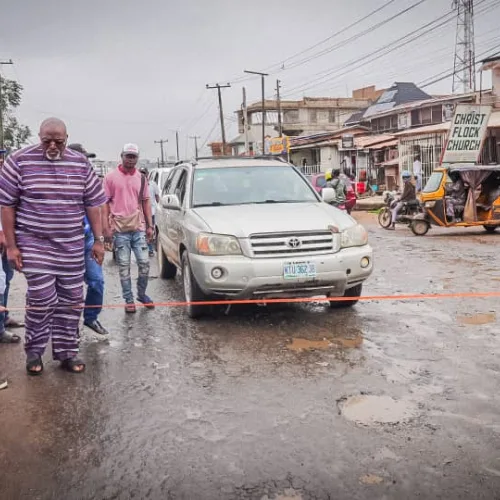 Oyo Rep Collaborates With OYSTROMA On Road Rehabilitation 