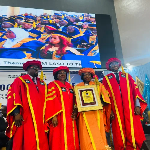 Dabiri-Erewa Charges LASU Graduates To See Global Stage As Launchpad For Impact