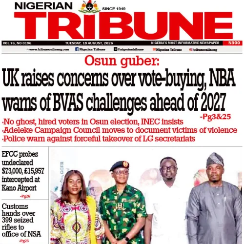 2027: INEC has no preferred candidate, party — Amupitan
