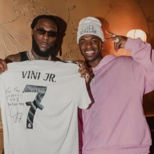 Burna Boy, Vinicius, Jaylen Brown discuss coming to Nigeria