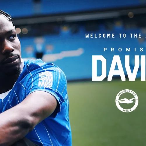 Former Nigeria U-23 striker Promise David joins Brighton on loan