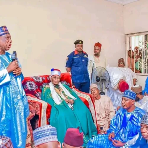 2027 elections: Yobe APC governorship candidate kicks off campaign with royal tour