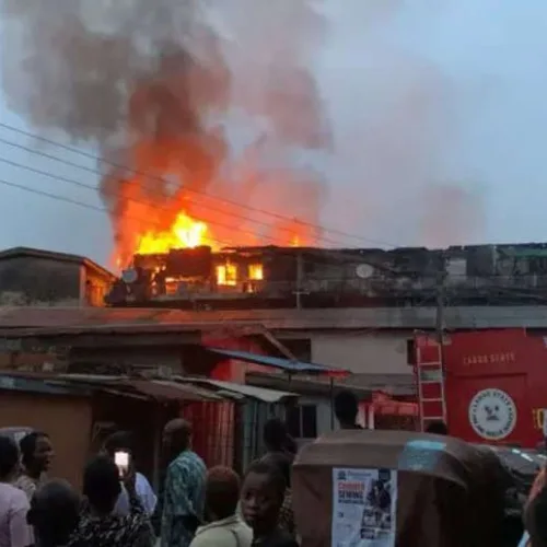 Fire Destroys Properties, Goods In Oyo Railway Complex