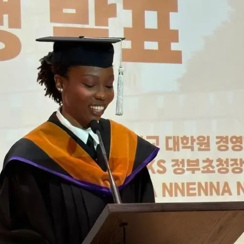 From K-drama fan to valedictorian: Nigerian student delivers speech in Korean at graduation