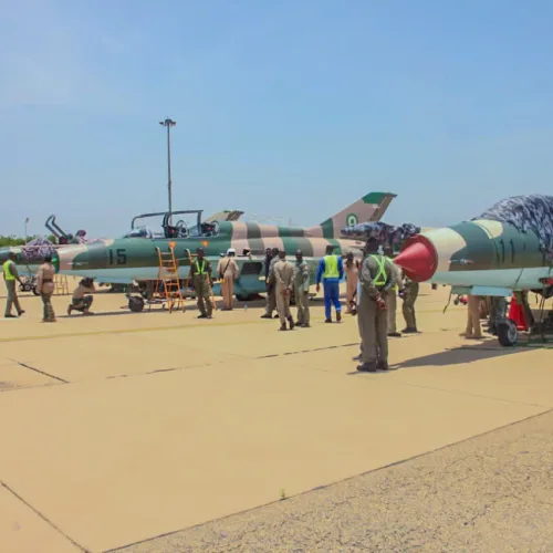 NAF pounds terrorists’ enclaves, provides support to ground troops in North-east