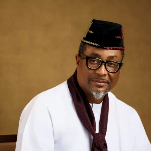 Durling Is 60! Tony Umez Marks His Birthday in a White Etibo-Inspired Look