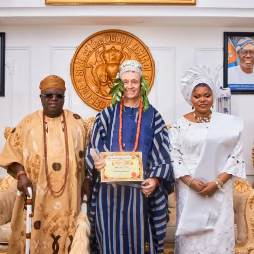 Charterhouse Lagos’ Founding Head John Todd Honoured With Chieftaincy Title