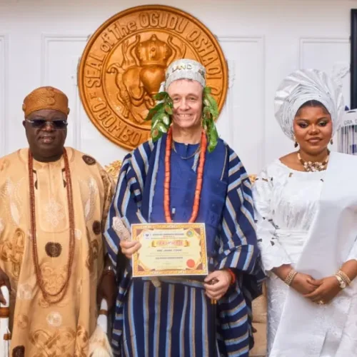 Monarch honours Charterhouse Lagos head