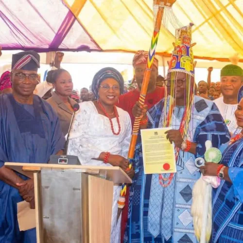 Oyebanji installs Ekiti monarch after 25-year vacancy, blames delay on legal battles