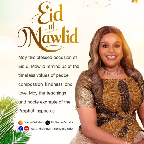 Eid-el-Maulud: Mrs Soludo calls for peace, greater understanding