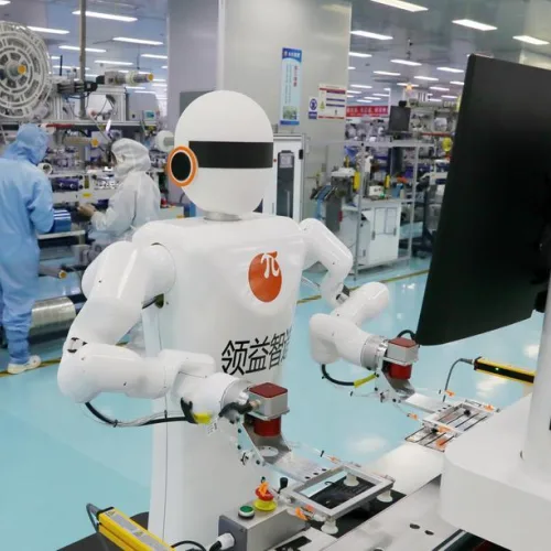 China Focus: Humanoid robot games put real-world skills to the test
