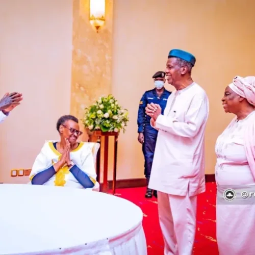 Ugandan president hosts RCCG General Overseer Pastor Adeboye, wife