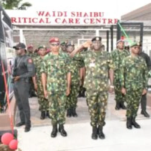 COAS inaugurates critical care centre, helipad, other projects in Kaduna