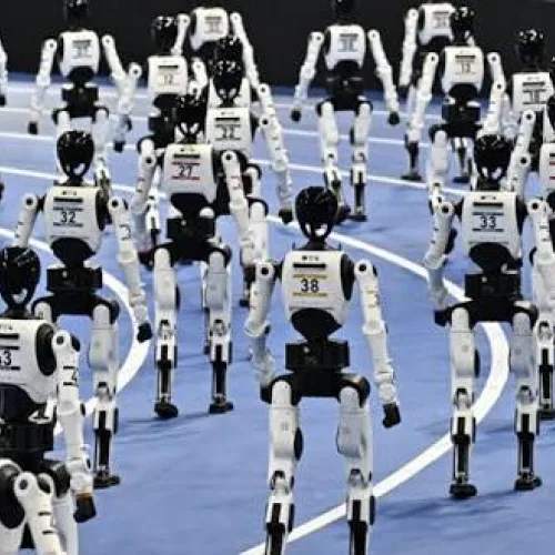 Here’s what humanoid robots racing in Beijing mean for the future of work