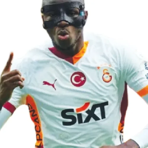 Osimhen  drops to 5th in Africans MVP ranking