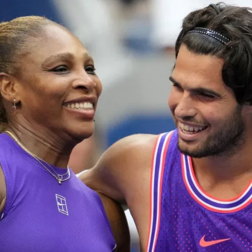 Alcaraz and Williams thrill in US Open mixed doubles