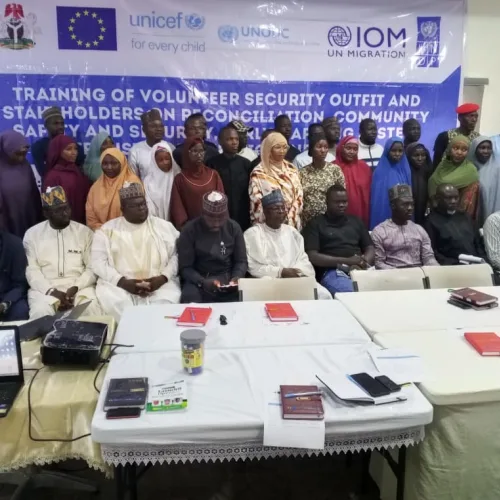 Community resilience: Yobe SEMA, UNDP train volunteer security personnel, others