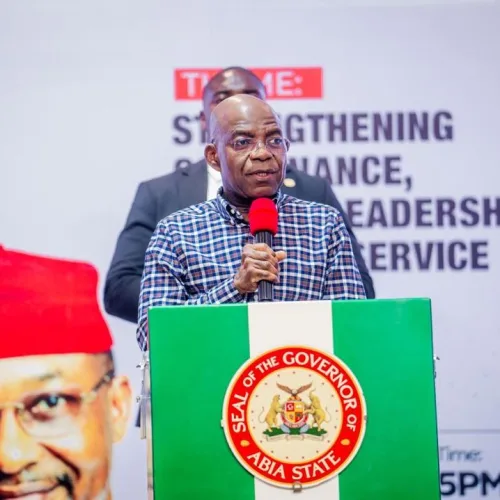 No More ‘Somebody’s Friend, Somebody’s Wife’ — Otti Insists on Merit in Abia Appointments