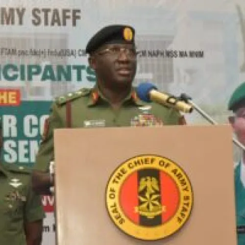 Quality leadership critical to Nigerian Army’s operational success – COAS