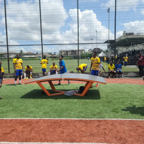 Teqball Features In NBA-AGC Football Tournament