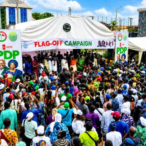 Mammoth Crowd As PDP Flags Off Presidential, NASS Campaigns In Ogun Central