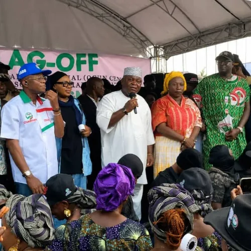 Huge turnout as Adebutu, Iyabo Obasanjo begin 2027 campaign in Ogun