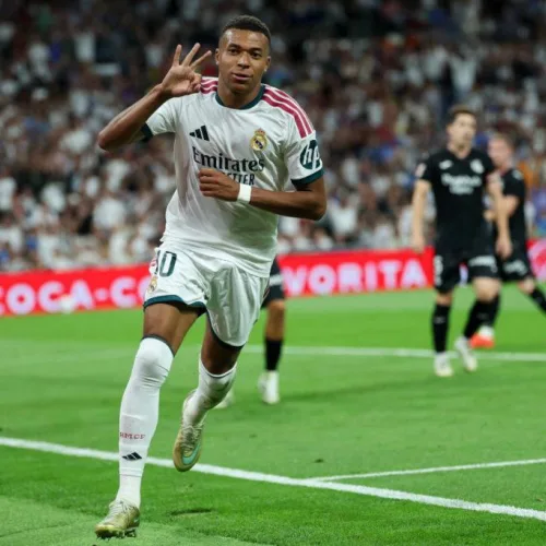 Mbappe hits hat-trick as Real Madrid thrash Real Sociedad 4-1