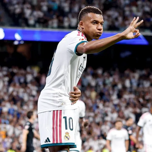 Mbappé’s hat-trick powers Real Madrid to rout of Real Sociedad
