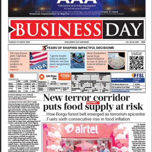 BusinessDay 27th Aug 2026