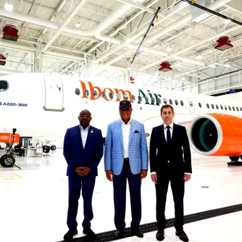 Ibom Air takes delivery of 3rd Airbus A220-300